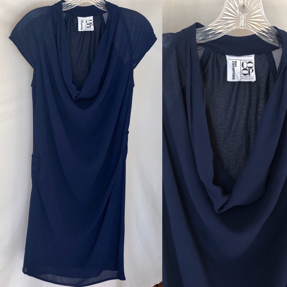 Barney’s Coop - 12th St/Cynthia Vincent Blue Dress